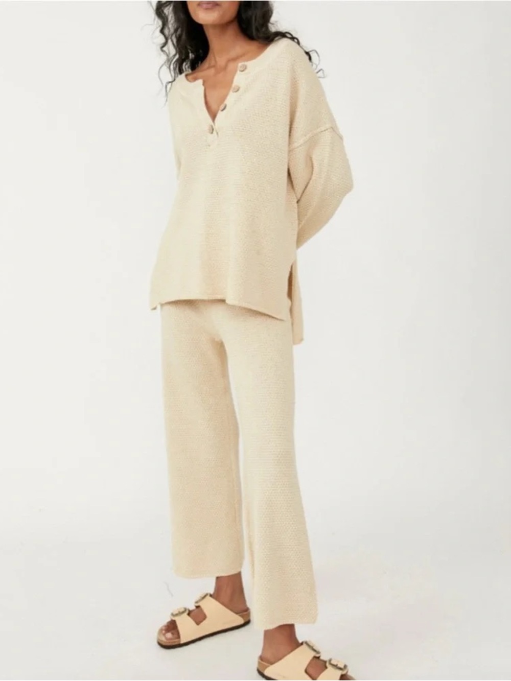 Free People Hailee Sweater Set Top